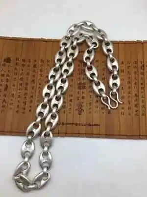 Rare Chinese Miao Tibetan Silver Handmade Necklace Jewelry Noble Gift • $16.99