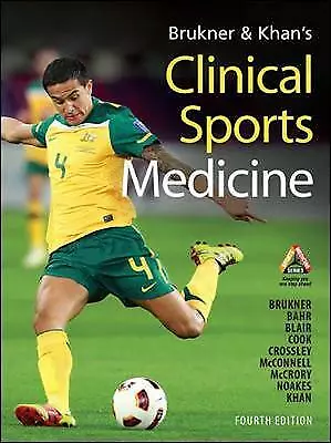 £45 • Buy BRUKNER & KHANS CLINICAL SPORTS MEDICINE 4th Ed By Brukner/Khan-hardcover, 2012