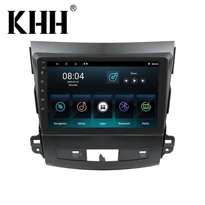 For Mitsubishi Outlander 2006-2012 Car Stereo Radio GPS WiFi CarPlay Android 13 • $125.81
