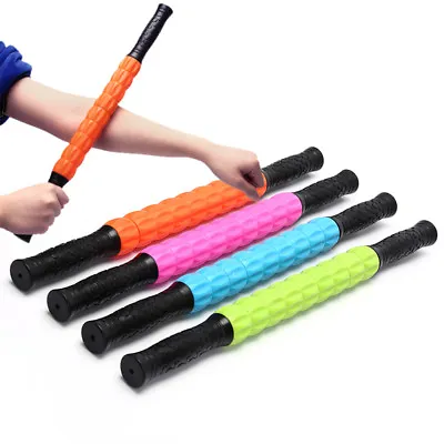 Muscle Roller Stick Body Massage Roller For Relieving Muscle Soreness~ SZ • $9.57