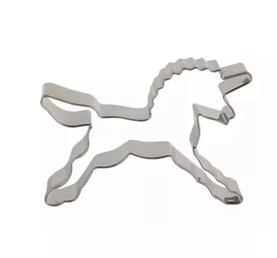 Stainless Steel Unicorn Cookie Sandwich Fruit Vegetables Cutter • $6.95