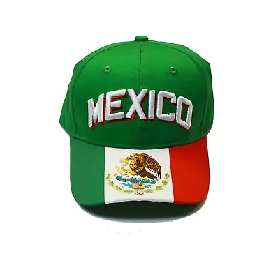 Mexico  Adjustable Cap Hat  100% Cotton Flag National Team Sports Soccer  • $13.50