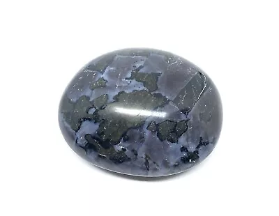 Indigo Gabbro (Mystic Merlinite) Palm Stone From Madagascar 102g Reiki • $21.99