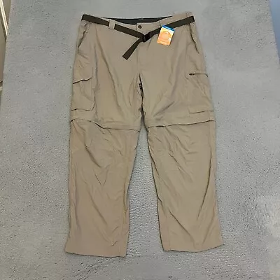 Columbia Convertible Pants Mens Size 42 X 30 Beige *READ • $12.99