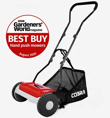 Cobra Hm381 Lawnmower And Grass Collector - Award Winning - Large Cobra Dealer • £67.99