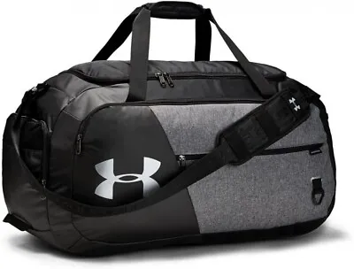 Under Armour Black/grey Duffle Bag 85l Sport/gym/travel Rrp £49.99 • £35.99