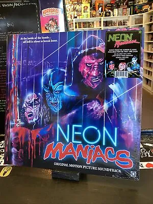 Neon Maniacs (Original Soundtrack) OST Vinyl LP Terror Vision Orange/White Swirl • $15