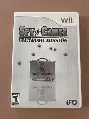 Spy Games Elevator Mission WII Shooter (Video Game) Complete W/ Manual - Tested • $11.99