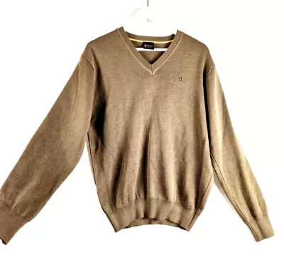 Gabicci Vintage Brown 70s Mod Northern Soul Wool Jumper Size M L Rudeboy Retro • £15.99