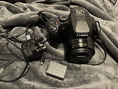 PANASONIC Lumix DC-FZ82 Bridge Camera 4k 20-1200mm Scratch On Lens • £169.99