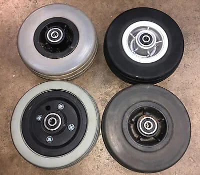 Lot Of (4) 6  Caster Wheels Jazzy Wheelchairs Select Elite Quantum 600 Edge 614 • $20