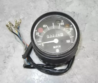 1972 Suzuki Tc90j Tc 90 J Speedometer Assembly Speedo • $90