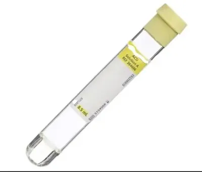 $275 • Buy Acd Solution Tube 8 ML Vacutainer Blood Collection  0.16X100 Mm ( Pack Of 100 )