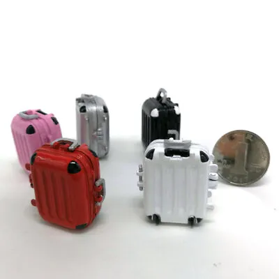 $8.99 • Buy Dollhouse Miniature 1:24 Scale Travel Suitcase Dolls Out-travelling Accessories