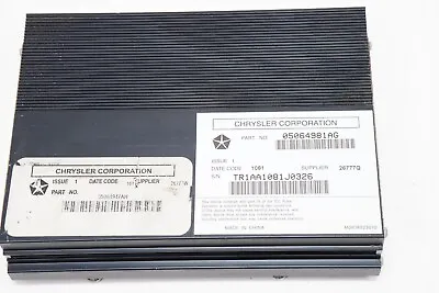 DODGE CHARGER 300 JOURNEY Audio Amplifier AMP Infinity OEM 2011 - 2020 • $159.99