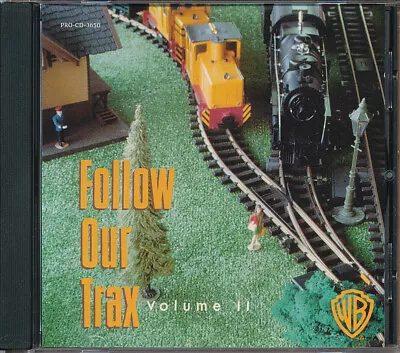 Follow Our Trax II RARE Promo CD Sampler [Martin Gore Elvis Costello Ramones] • $7