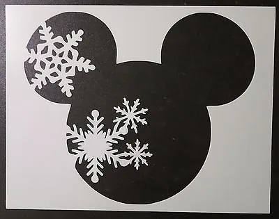 Mickey Mouse Spring Summer Fall Winter 11  X 8.5  Stencil FAST FREE SHIPPING • $42