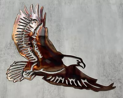 Soaring Eagle Metal Wall Art 32  Wide • $129.98