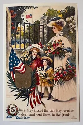 Vintage Chapman Memorial Day Postcard Patriotic • $4.95