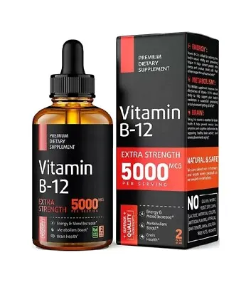 £14.99 • Buy B12 Vitamin Supplement-High Strength 5000.
