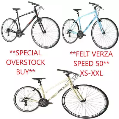 NEW 2022 Felt Verza Speed 50 // Great Commuter/Fitness Hybrid Bike // XS-XXL • $399.99