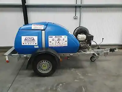 £4794 • Buy Trailer Mounted, Engine Driven, Cold Pressure Washer With Bowser