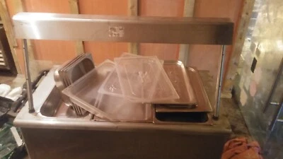 £800 • Buy Lincat Carvery Unit Hot Cupboard Bain Marie Gantry Commercial Catering Inc Pans