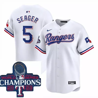 Corey Seager Rangers Championship Jersey    Med-3XL • $50