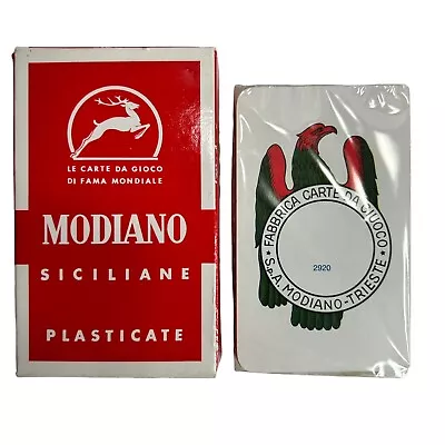 Modiano Siciliane Playing Cards Made In Italy - NEW Sealed Deck • $17.09