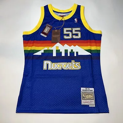 Mitchell & Ness NBA Swingman Road Jersey Nuggets 91 Dikembe Mutombo • $87.54