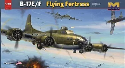 HK-Models B17E/F Flying Fortress Heavy Bomber (Re-Issue) - Plastic Model • $323.03