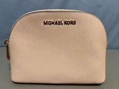 Michael Kors Cosmetic Bag Small Pink Zip Top • $24