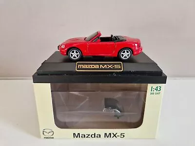 SEGA (Diapet) 1/43 Mazda MX-5 - Red - 010-09541 • $69.99