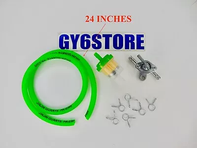 Fuel Gas Filter Line Petcock 50cc 70 90cc 110cc 125cc Atv Pit Dirt Bike Go-kart • $4.46