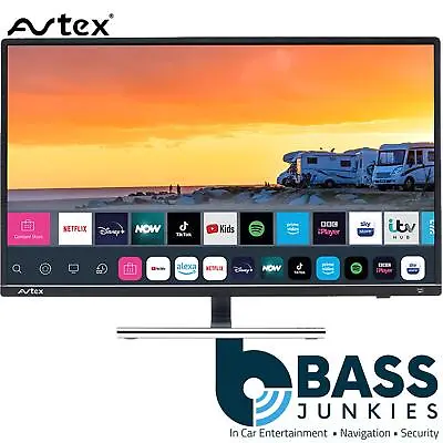 Avtex 27  12v 27inch Smart|Wi-Fi|Bluetooth Full HD TV (Camper|Caravan|Mobile) • £478.95