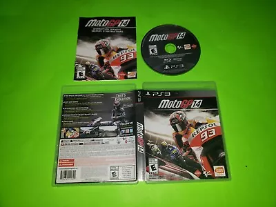 Moto GP 14 PlayStation 3 PS3 TESTED VERY GOOD COMPLETE CIB Racing Motorcycles • $27