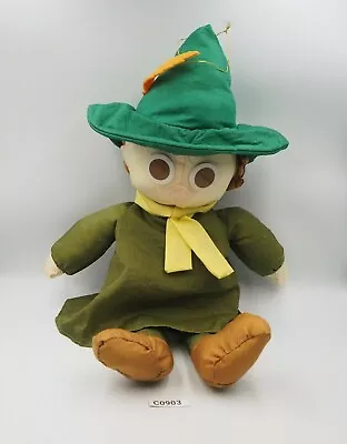 Snufkin C0903 Moomin Banpresto 1995 Taffeta Plush 13  Toy Doll Japan • $25.99