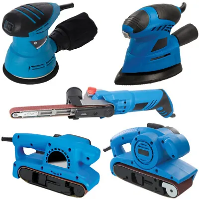 Various Handheld Electric Sanders Power Tools Woodwork Carpentry Preparation • £53.99