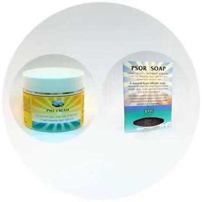 Psoriasis Treatment Kit Cream Soap Aroma Medic • $126.93