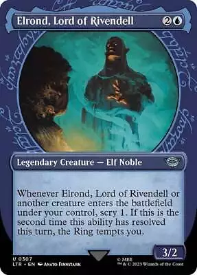 Elrond Lord Of Rivendell - Foil - The Lord Of The Rings: Tales Of Middle-ear... • $1.39