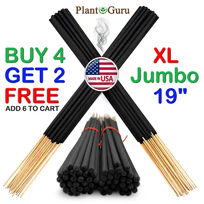15 Jumbo Incense Sticks 19 Inch Long Bulk Wholesale 19  Hand Dipped Variety Lot • $7.95