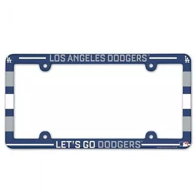 Los Angeles Dodgers Plastic License Frame [NEW] MLB Tag Auto Car Plate Truck • $7.95