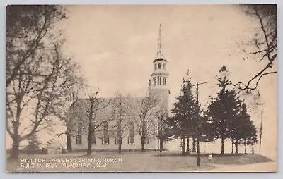 Postcard Hilltop Presbyterian Church Mendham New Jersey • $5.09