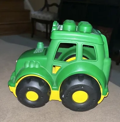Mega Blocks First Builders John Deere Lil Tractor Guy Toy/truck/farm *No Figures • $5