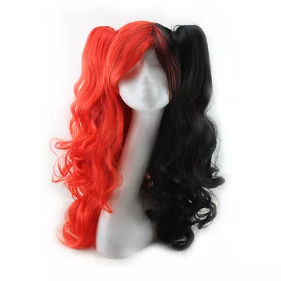 Pretty Lolita Full Curly Wigs Pigtails Wavy Hair Cosplay Costume Anime Party  • $19.99