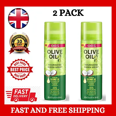 ORS Olive Oil Nourishing Sheen Spray 481 Ml (2 Pack ) • £8.91