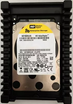 Western Digital WD1500HLHX-01JJPV0 150GB VelociRaptor DCM: EBCV2B • $439.68