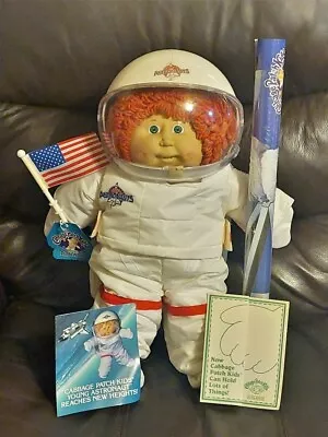 1986 Brand New Mint Cabbage Patch Young Astronaut  Girl W Red Hair Just Unsealed • $99