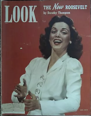Look Magazine April 22 1941 Carol Bruce Bob Feller • $7.81