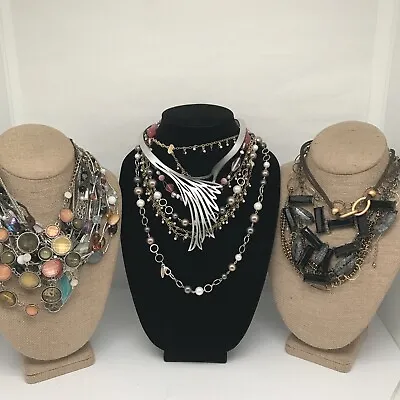 Mall Brand Jewelry Lot Macy Lia Sophia Talbots Necklace • $29